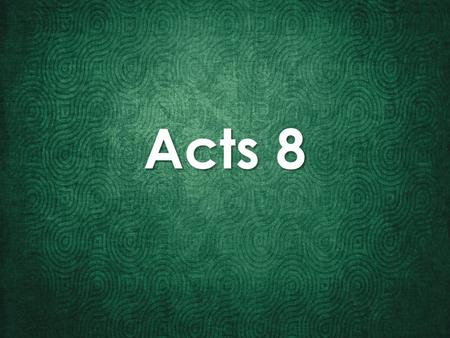 Acts 8. 1 And Saul approved of his execution. And there arose on that day a great persecution against the church in Jerusalem, and they were all scattered.
