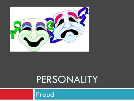Personality Freud.
