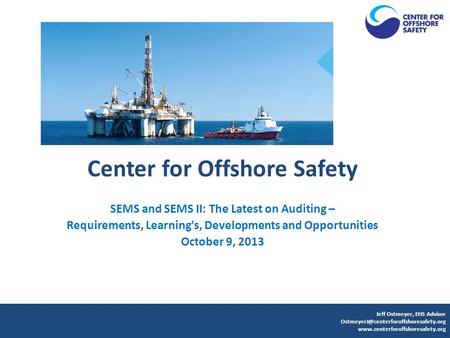 Center for Offshore Safety