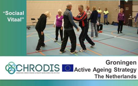 CHRODIS WP5 Task 3: Identification of Good Practice examples #1 – Healthy and Active Ageing Brussels, February 20th 2015 Groningen Active Ageing Strategy.