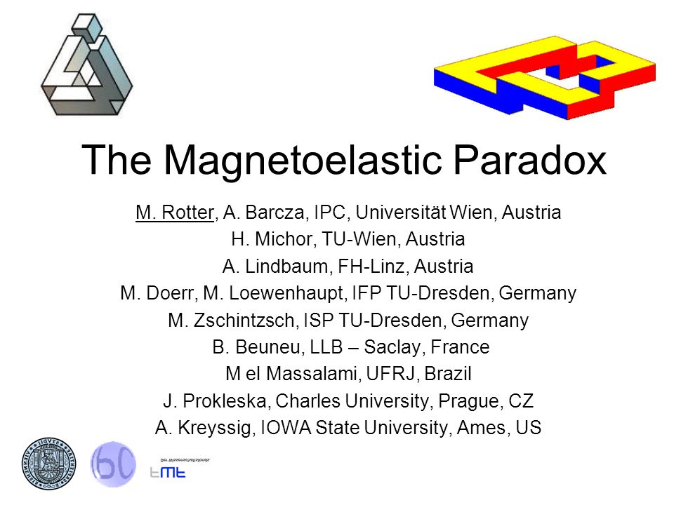The Magnetoelastic Paradox - ppt video online download