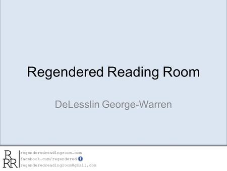 Regendered Reading Room DeLesslin George-Warren. Catawba Indian Nation Gmaps- Zoom-in Series.