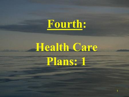1 Fourth: Health Care Plans: 1. 2 The Economics of Health Care: Price rationing occurs because buyers base purchasing decisions on the relative quality.