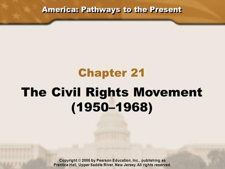 The Civil Rights Movement (1950–1968)