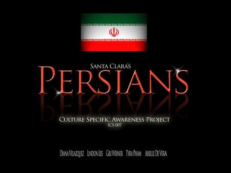 Persians living in Santa Clara Population History Religion.