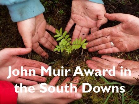 John Muir Award in the South Downs. What is the John Muir Award? An environmental award scheme focused on wild places. It encourages awareness and responsibility.