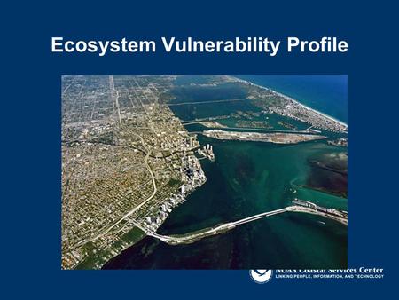 Ecosystem Vulnerability Profile. Ecosystem Resources Vulnerability Profile What values and benefits do natural resources provide? What natural resources.