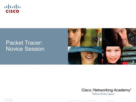 Packet Tracer: Novice Session