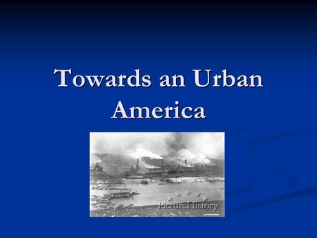 Towards an Urban America. Immigration Immigrants came to the U.S. for various reasons. They include: 1. Hope for better opportunity, i.e. land and jobs.