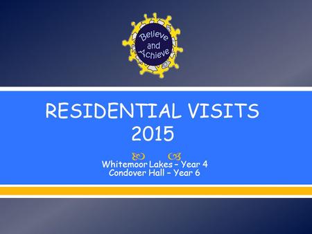 Whitemoor Lakes – Year 4 Condover Hall – Year 6