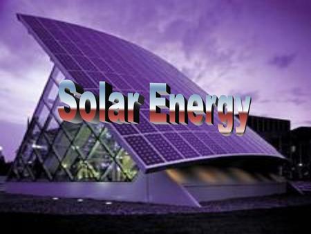What is Solar Power Solar power is the technology of obtaining usable energy from the light of the Sun. Where solar radiation is high enough it can be.