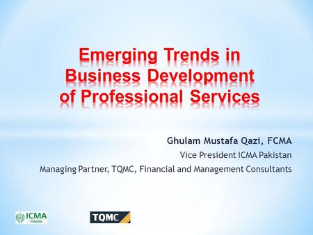 Emerging Trends in Business Development of Professional Services