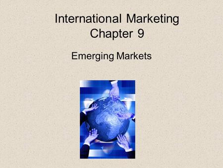 International Marketing Chapter 9