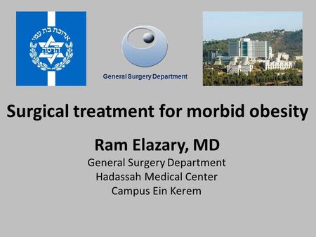 Surgical treatment for morbid obesity