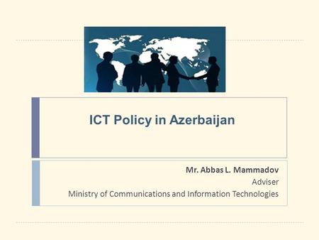 ICT Policy in Azerbaijan