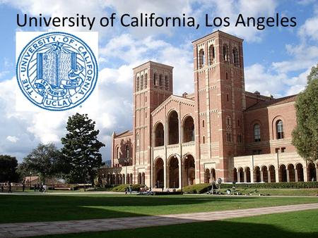 University of California, Los Angeles. UCLA is one of the world’s greatest research universities, number 11 in London’s Times Higher Education rankings.