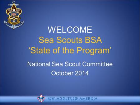 National Sea Scout Committee