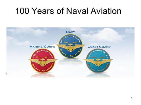 100 Years of Naval Aviation 1. Langley’s flying machine 2.