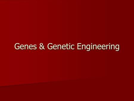 Genes & Genetic Engineering. Contents Genetic Code Genetic Code Cell Cycle Cell Cycle Sexual Reproduction Sexual Reproduction Applications of Gene Technology.