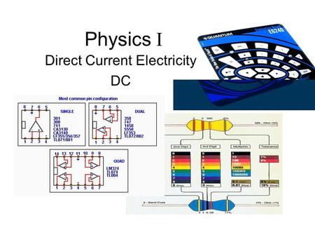 Direct Current Electricity DC