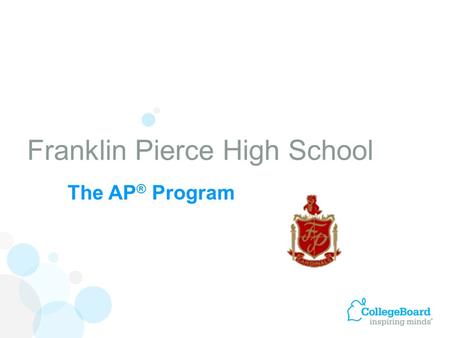 Franklin Pierce High School