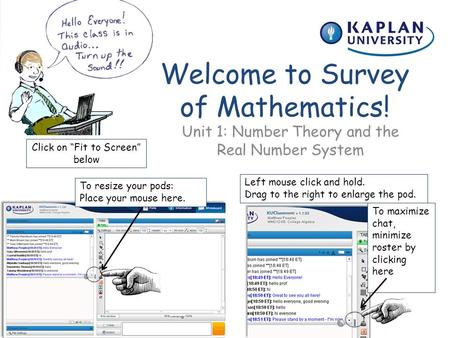 Welcome to Survey of Mathematics!