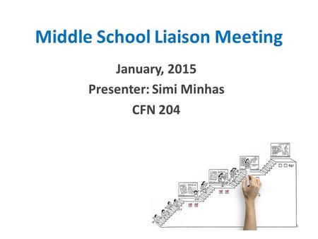 Middle School Liaison Meeting