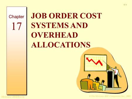 © The McGraw-Hill Companies, Inc., 2005 McGraw-Hill/Irwin 17-1 JOB ORDER COST SYSTEMS AND OVERHEAD ALLOCATIONS Chapter 17.