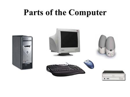 Parts of the Computer. Three Components of an Information System 1.Hardware The physical components that make up the computer and other devices connected.