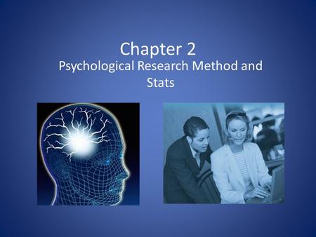 Psychological Research Method and Stats