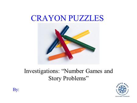 Investigations: “Number Games and Story Problems”