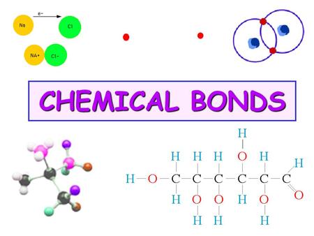 CHEMICAL BONDS.