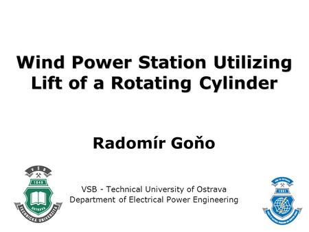 Wind Power Station Utilizing Lift of a Rotating Cylinder