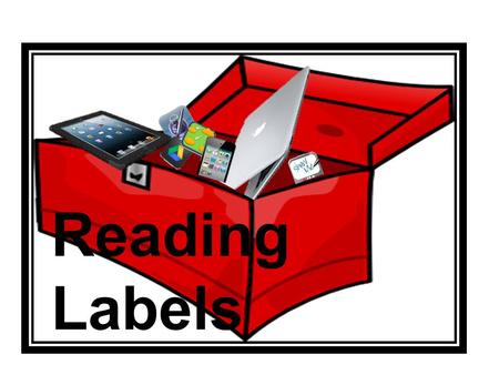 Reading Labels. Computer Inspiration Google Docs Keynote Camera iMovie Blogger ComicLife Pages.