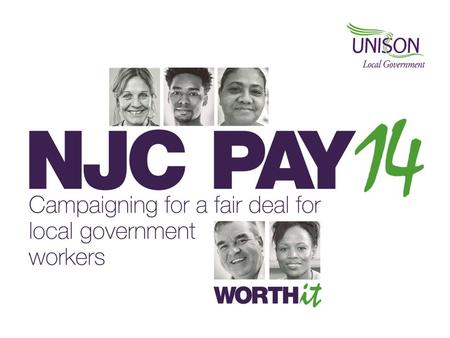 The 2014-15 pay claim A minimum increase of £1 an hour on scale point 5 to achieve the Living Wage and the same flat rate increase on all scale points.
