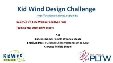 Kid Wind Design Challenge