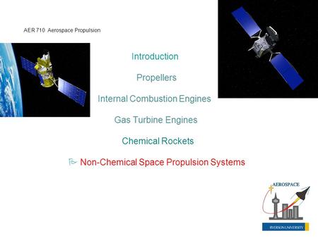 Internal Combustion Engines Gas Turbine Engines Chemical Rockets