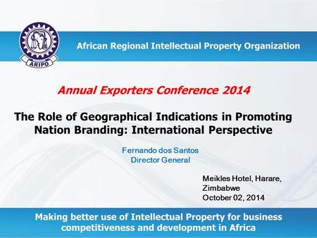 Annual Exporters Conference 2014