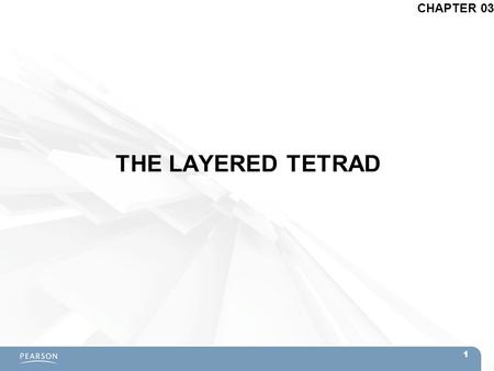 CHAPTER 03 THE LAYERED TETRAD 1.