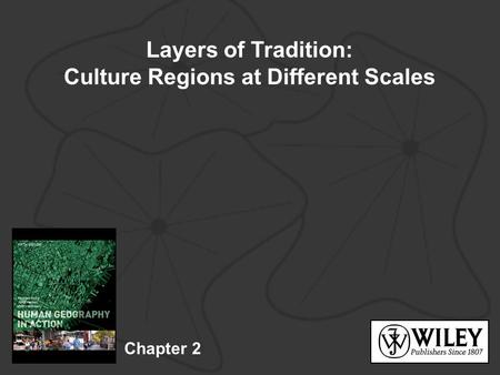 Culture Regions at Different Scales