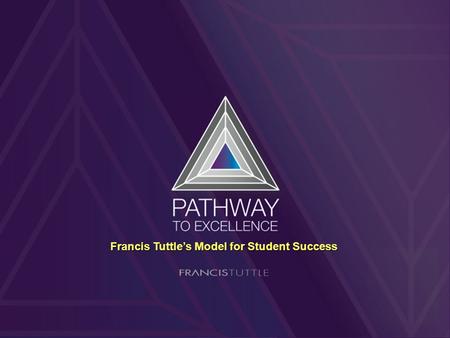 Francis Tuttle’s Model for Student Success. Pathway to Excellence Update Michelle Keylon.