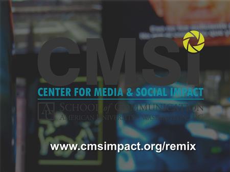 Www.cmsimpact.org/remix. FAIR USE IN ONLINE VIDEO FAIR USE IN ONLINE VIDEO An Introduction to the Code of Best Practices in Fair Use For Online Video.