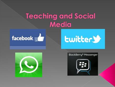  Any form of digital communication can be risky e.g. Friending learners on Facebook.