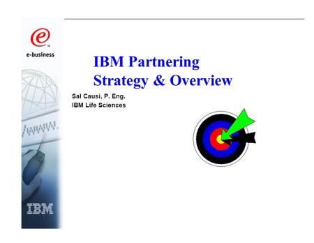IBM Partnering Strategy & Overview