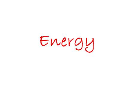 Energy. The Nature of Energy What is energy? Electrical Energy Energy is the ability to cause a change or the ability to do work What are the different.