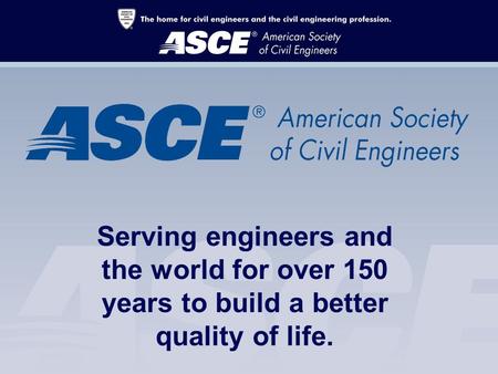 Serving engineers and the world for over 150 years to build a better quality of life.