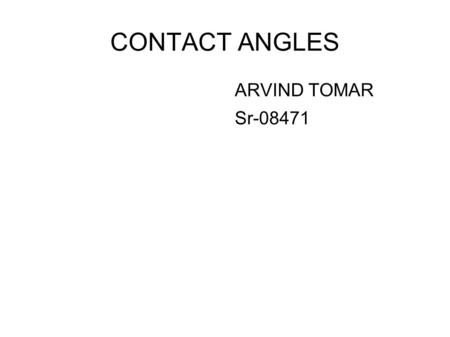 CONTACT ANGLES ARVIND TOMAR Sr-08471.
