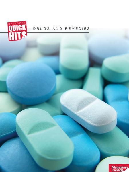 MAGAZINESCANADA.CA DRUGS and REMEDIES Magazine readers visit drug stores regularly Source: PMB, Fall 2013: A18+, Heaviest quintiles (1 & 2) Magazine media.