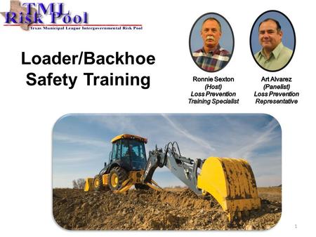 Loader/Backhoe Safety Training