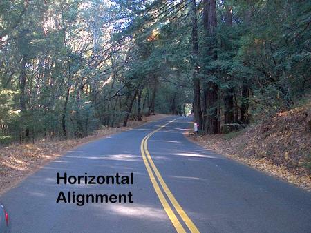 Horizontal Alignment.